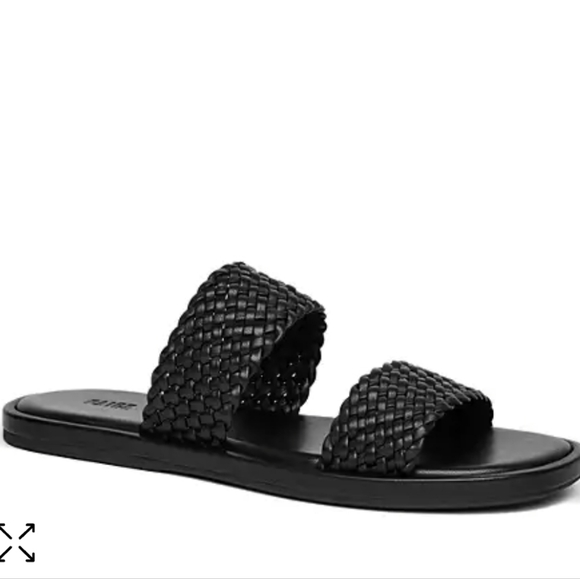 PAIGE Shoes - NIB.  PAIGE Dakota slide sandal in black leather